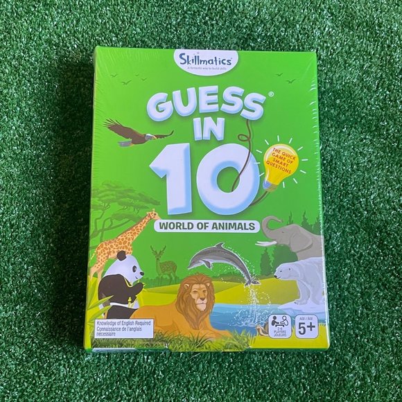World of Animals Guess in 10 Skillmatics Educational Family Board Game NEW - Picture 2 of 8